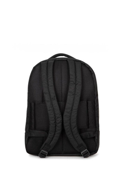 Black Fabric Unisex Backpack 01pc001151 - 3