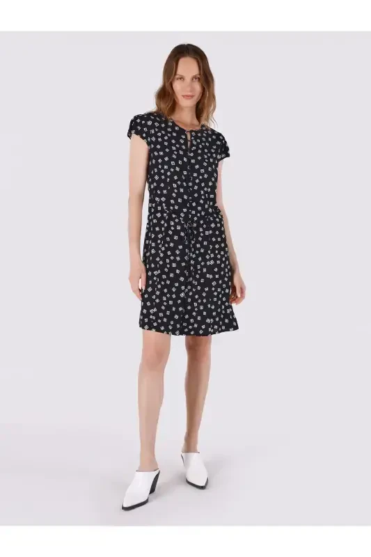 Black fitted dress for women - COLIN’S