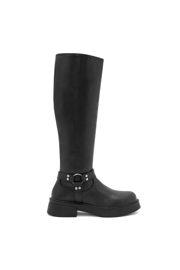 Black flat boots - NUGRAHA - 1