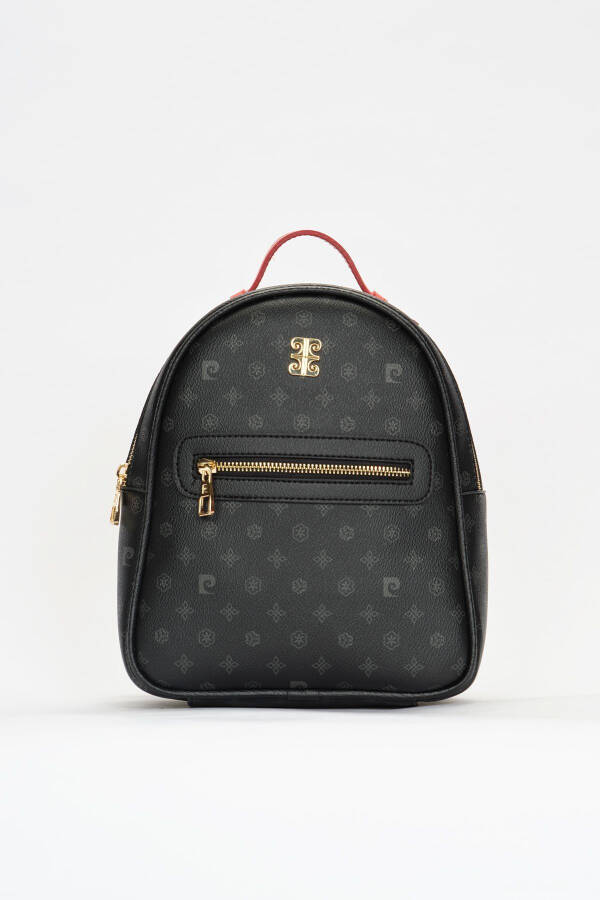 Black Floater Monogram Women's Backpack 05PO22Y1541 - 2