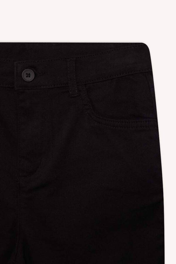 Black Gabardine Trousers for Boys - 9