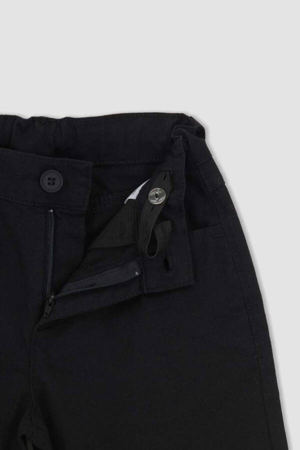 Black Gabardine Trousers for Boys - 12