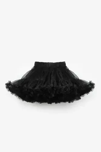 Black Girl Child Tutu Skirt - Bonita-Black - 8