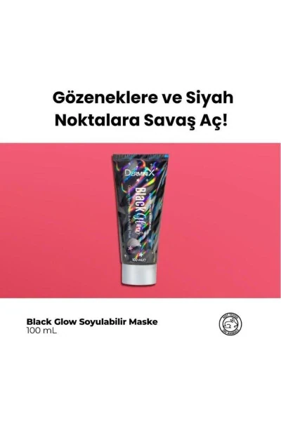 Black Glow Gözenek Karşıtı Soyulabilir Maske 100 ml - DERMINIX (1)