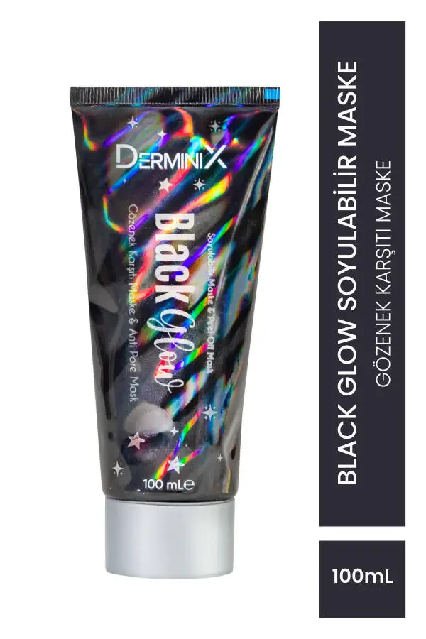 Black Glow Teri Teshiklarga Qarshi Soyiladigan Niqob 100ml - 4