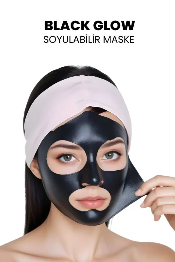 Black Glow Teri Teshiklarga Qarshi Soyiladigan Niqob 100ml - 6