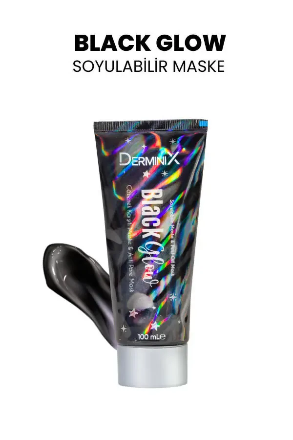 Black Glow Teri Teshiklarga Qarshi Soyiladigan Niqob 100ml - 7