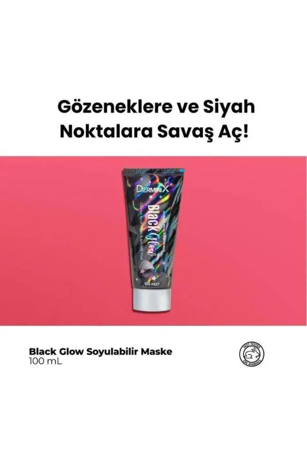 Black Glow Teri Teshiklarga Qarshi Soyiladigan Niqob 100ml - 2