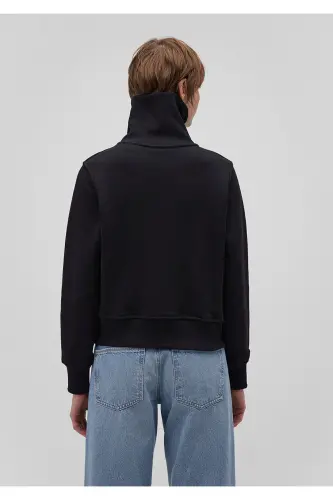 Black, half-zip sweatshirt (1s10145-900) - 3