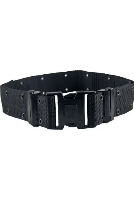 Black Hole Knit Patrol Joak Police Military Belt - 1