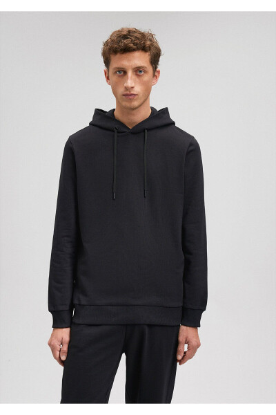 Black Hooded Black Sweatshirt 0s10135-900 - 24