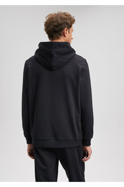 Black Hooded Black Sweatshirt 0s10135-900 - 25