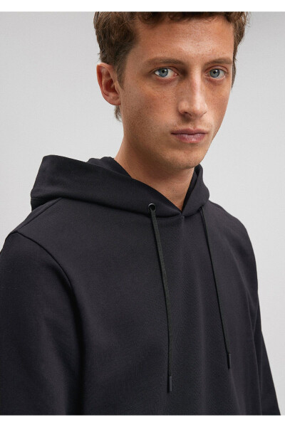 Black Hooded Black Sweatshirt 0s10135-900 - 27