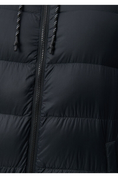 Black Hooded Puffer Jacket (0110267-900) - 6