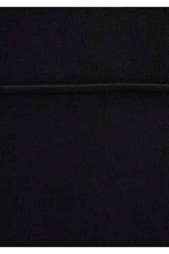 Black Hooded Sweatshirt with Logo Embroidery 065809-900 - 8