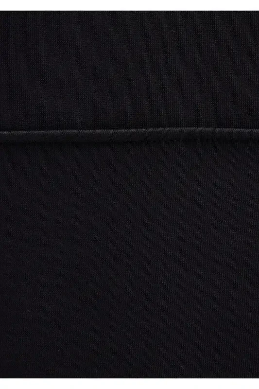 Black Hooded Sweatshirt with Logo Embroidery 065809-900 - 8