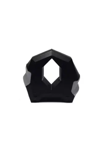 Black Jaw Exercise Ball Hard Level Jaw Muscle Exercise Ball-Black - JAWLINE (1)