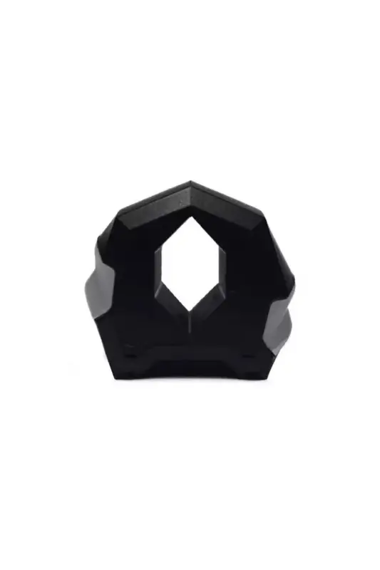 Black Jaw Exercise Ball Hard Level Jaw Muscle Exercise Ball-Black - 2