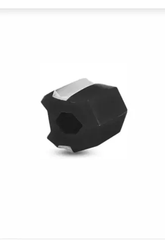 Black Jaw Exercise Ball Hard Level Jaw Muscle Exercise Ball-Black - 4