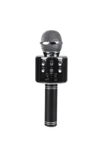 Black Karaoke Microphone-Black - 1
