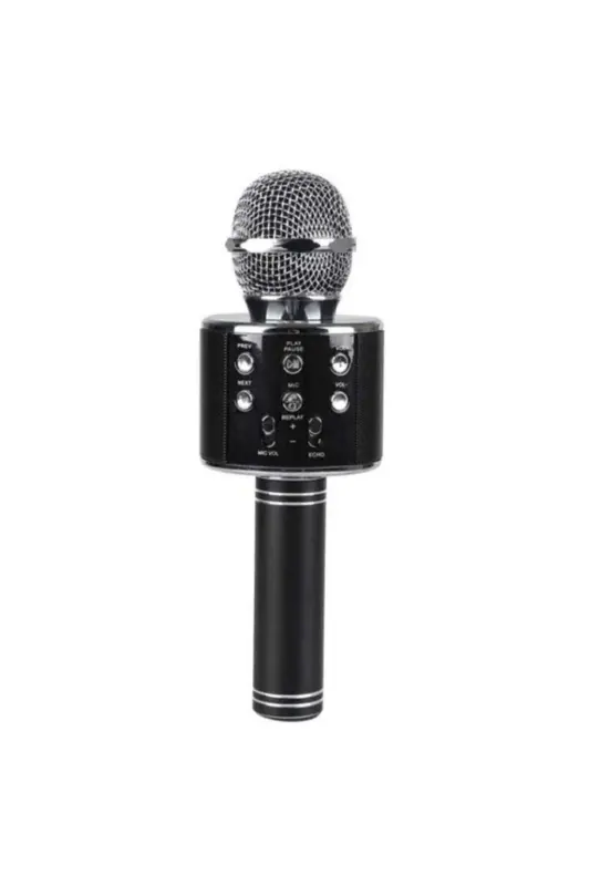 Black Karaoke Microphone-Black - GENEL MARKALAR