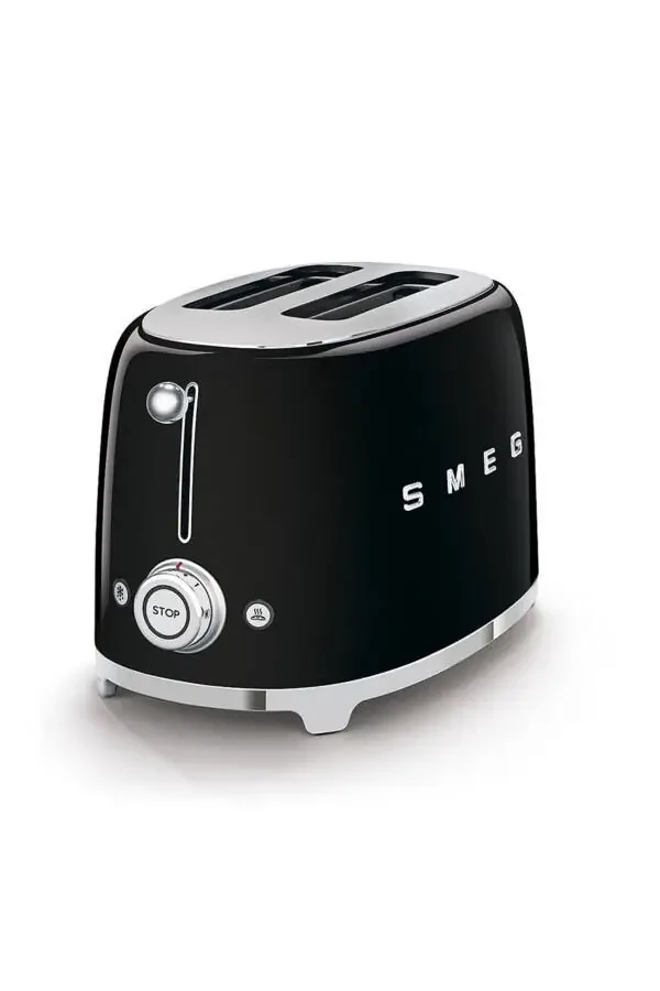 Black Kettle 1x2 Toaster and Filter Coffee Maker Set - 4