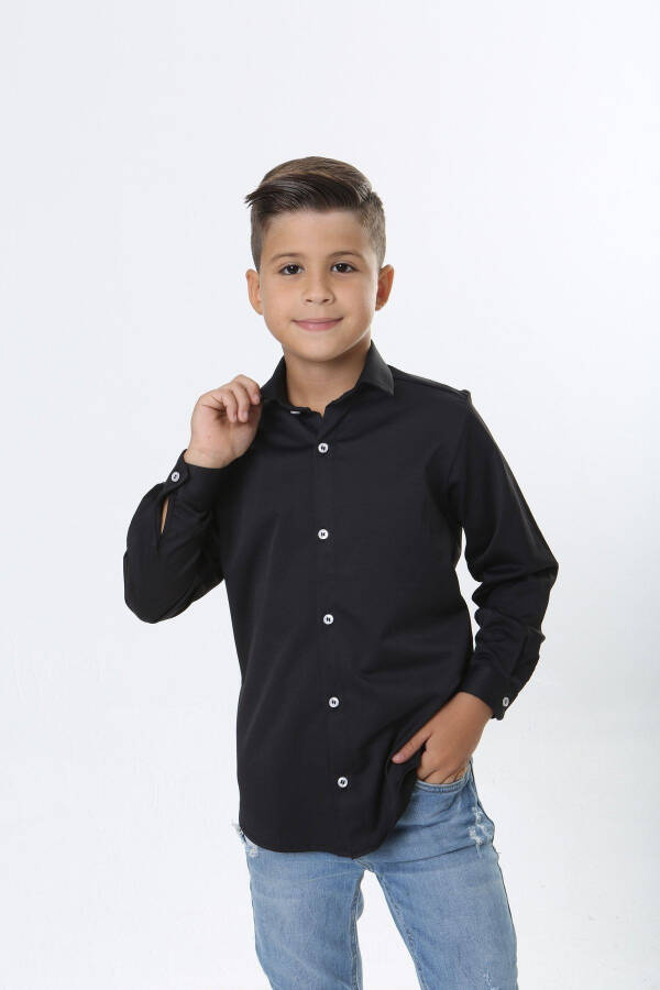 Black Kids Shirt - 1