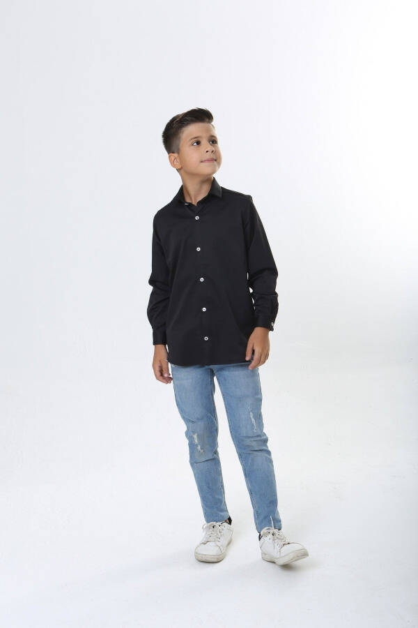 Black Kids Shirt - 5