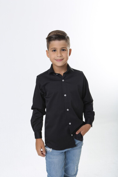 Black Kids Shirt - 6