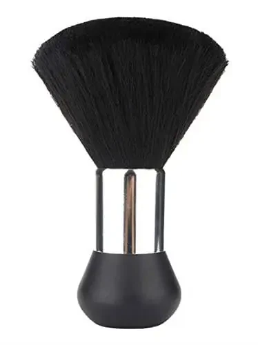Black Large Barber Brush Neck Duster, Beomeen Yumshoq Bo'yin Cho'tkasi Soch olish uchun, Bo'yin Yuzini Tozalash Soch Supurish Cho'tkalari Salon Asbobi - 1
