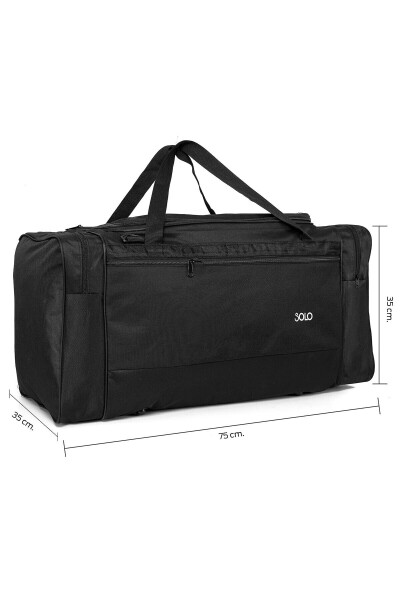 Black Large Travel Bag 75 Cm - 1