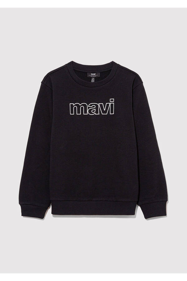 Black Logo Printed Sweatshirt 6s10042-900 - 2