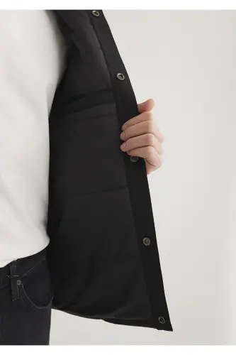 Black Loose Fit Jacket - 8