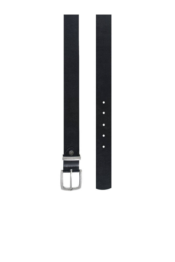 Black men's belt - 1