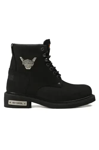 Black Men's Boot-09BN - 1