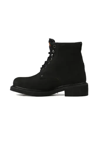 Black Men's Boot-09BN - 2