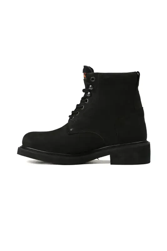 Black Men's Boot-09BN - 2