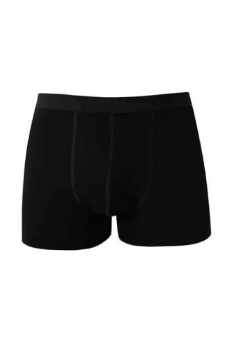 Black Men's Boxer 10-Pack Cotton Stretch Fabric - 4
