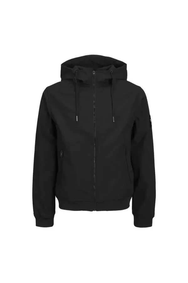 Black Men's Jacket 12236331 - 8