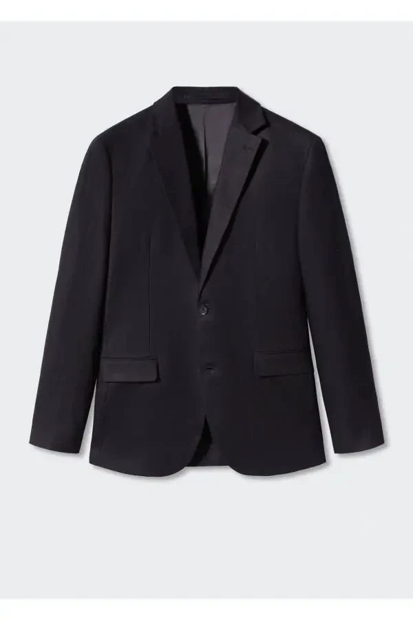 Black Men's Jacket 47005599 - 3