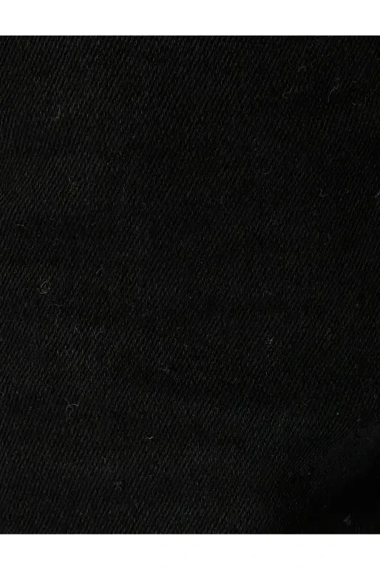 Black Men's Jeans 5SAM40048ND-BLACK - 5