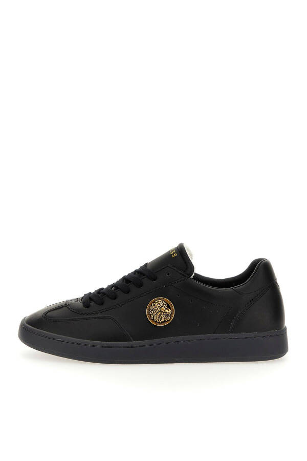 Black Men's Leather Sneaker FANO - 7