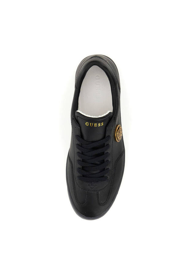 Black Men's Leather Sneaker FANO - 9