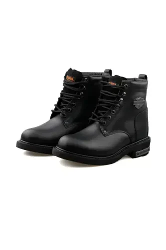 Black Men's Outdoor Boot-02M1 - 3