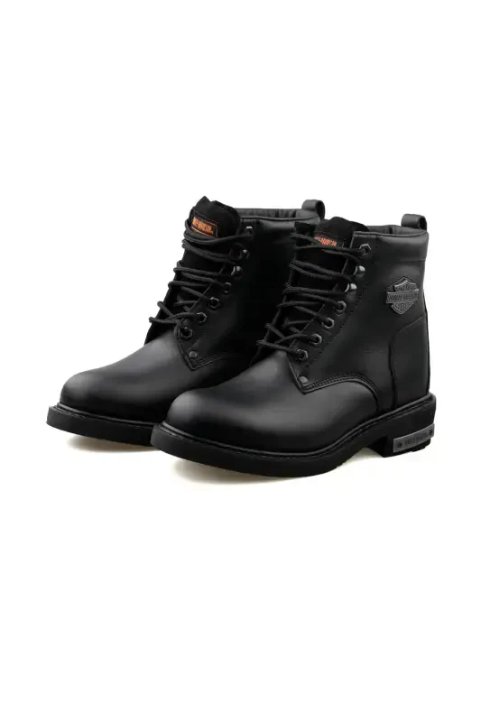 Black Men's Outdoor Boot-02M1 - 3
