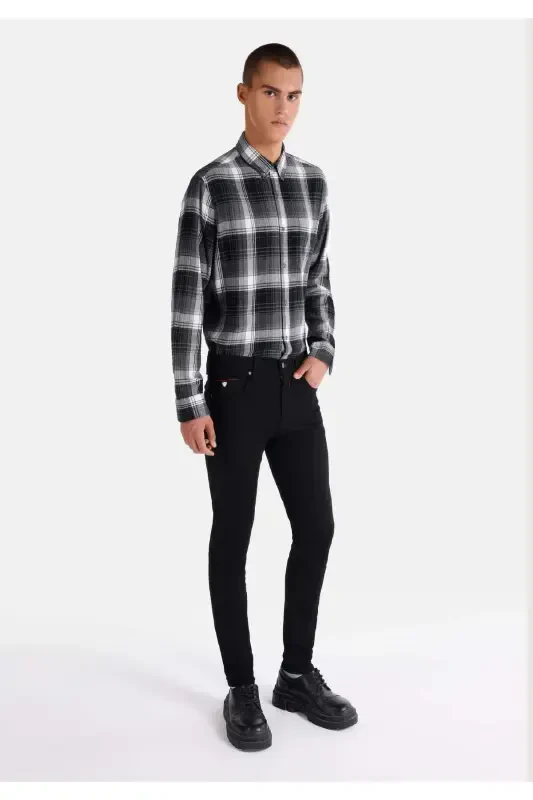 Black men's pants - 1