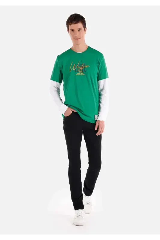 Black men's pants - 1