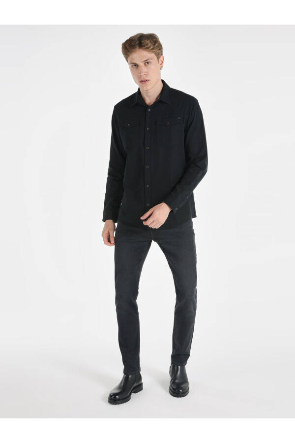 Black men's shirt - 3