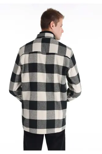 Black Men's Shirt (Short Sleeve) - COLIN’S (1)