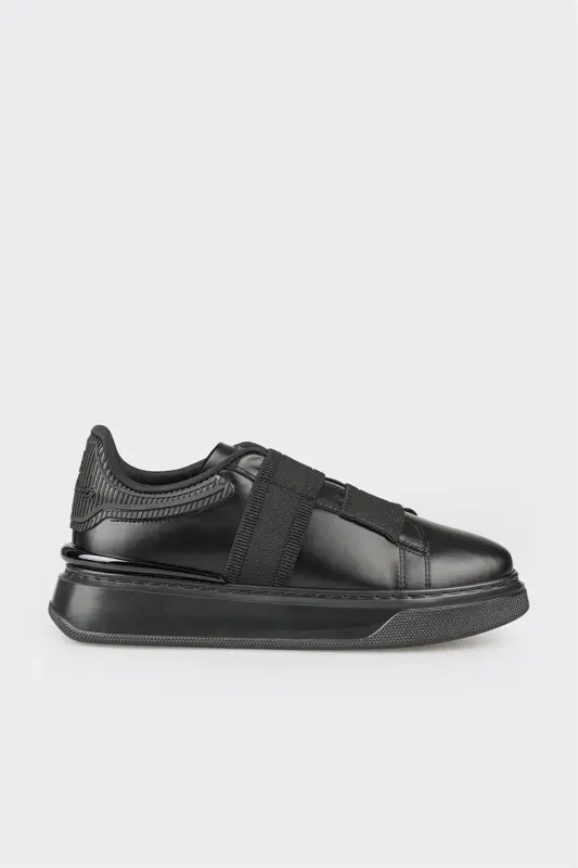 Black Men's Sneakers - ELLE